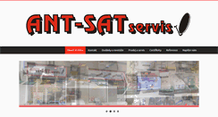 Desktop Screenshot of antsat.eu